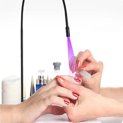 USB UV Ultraviolet Light LED UV Glue Curing Light Beauty Eyelash manicure False Eyelashes Grafting Foot Step Switch Floor Lamp - SHOWLU FASHION STORE