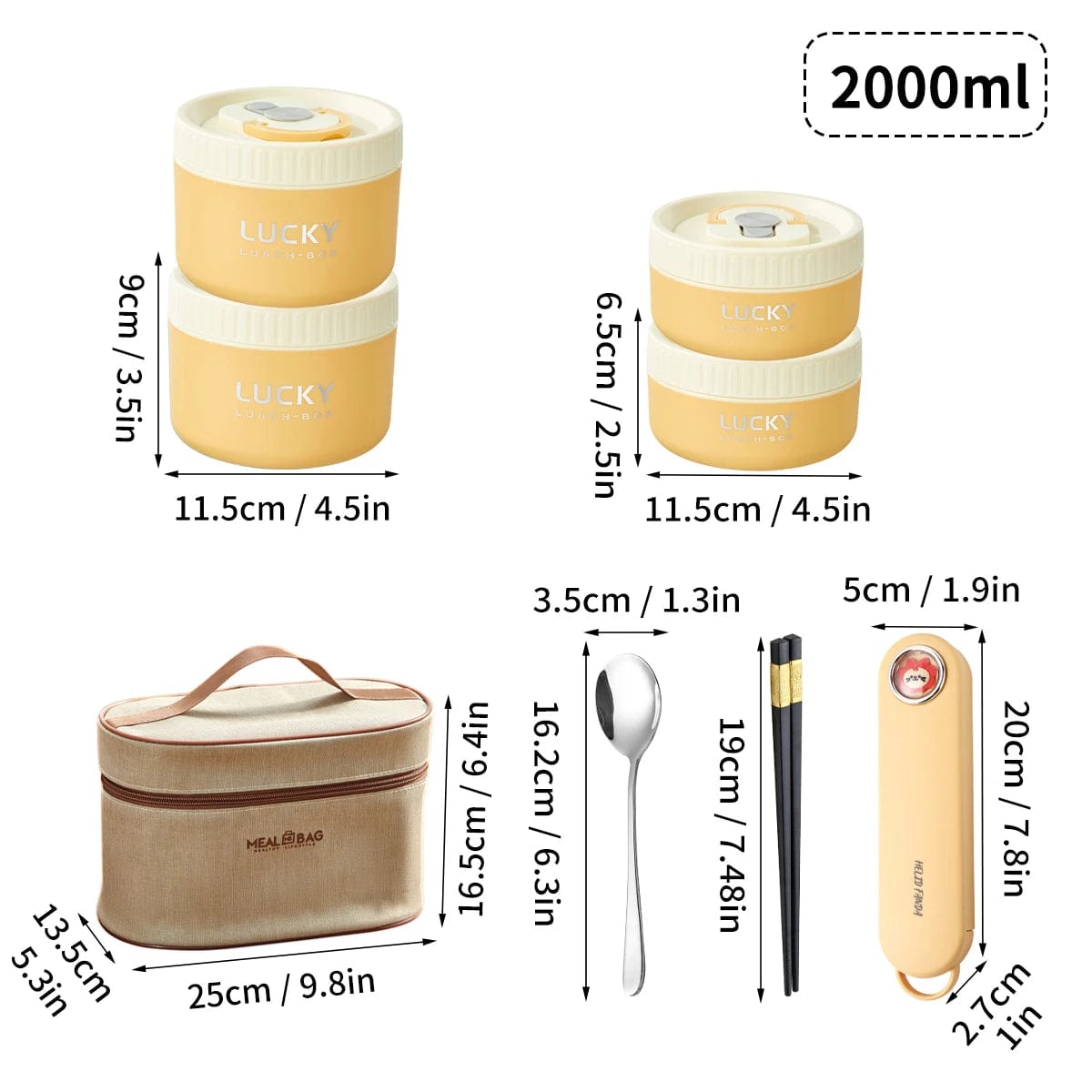 Versatile and Convenient Thermal Lunch Box - SHOWLU FASHION STORE