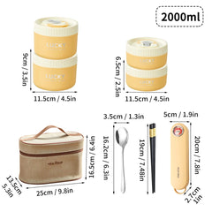 Versatile and Convenient Thermal Lunch Box - SHOWLU FASHION STORE