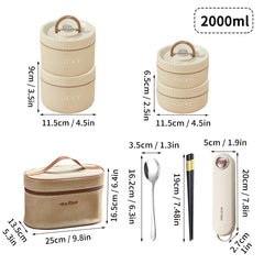 Versatile and Convenient Thermal Lunch Box - SHOWLU FASHION STORE