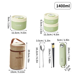 Versatile and Convenient Thermal Lunch Box - SHOWLU FASHION STORE