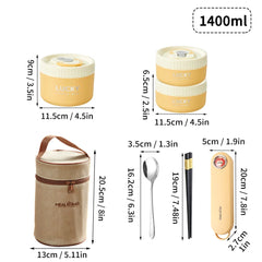 Versatile and Convenient Thermal Lunch Box - SHOWLU FASHION STORE