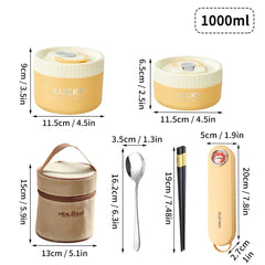 Versatile and Convenient Thermal Lunch Box - SHOWLU FASHION STORE