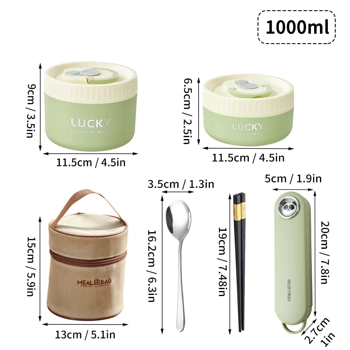 Versatile and Convenient Thermal Lunch Box - SHOWLU FASHION STORE