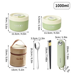 Versatile and Convenient Thermal Lunch Box - SHOWLU FASHION STORE