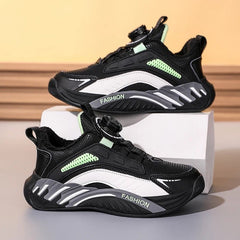 Winter Children's Sports Shoes Boys Plus Cashmere Thicken Warm Snow Boots Girls Non - slip Outdoor Fashion Sneakers Student Shoes - SHOWLU FASHION STORE