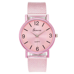 WOKAI high quality fashion casual women's belt Quartz Watch Lady student full diamond fashion vintage clock women - SHOWLU FASHION STORE