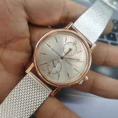 WOKAI high quality fashion casual women's belt Quartz Watch Lady student full diamond fashion vintage clock women - SHOWLU FASHION STORE
