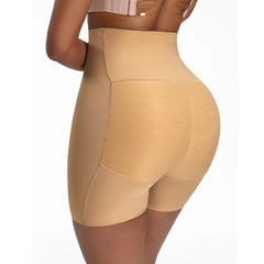 Women Sexy High Waist Body Shaper Butt Lifter Padded Hip Enhancer Shapewear Tummy Control Panties Fake Ass Shorts - SHOWLU FASHION STORE
