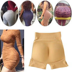 Women Sexy High Waist Body Shaper Butt Lifter Padded Hip Enhancer Shapewear Tummy Control Panties Fake Ass Shorts - SHOWLU FASHION STORE