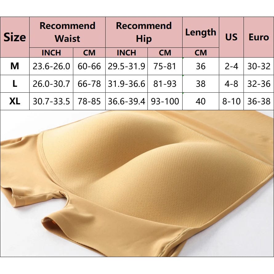 Women Sexy High Waist Body Shaper Butt Lifter Padded Hip Enhancer Shapewear Tummy Control Panties Fake Ass Shorts - SHOWLU FASHION STORE