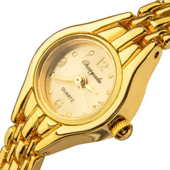 Women Watch Fashion Casual Gold Stainless Steel Bracelet Watch Small analog Dial Female Wristwatch Hour Clock elegant Relojes - SHOWLU FASHION STORE