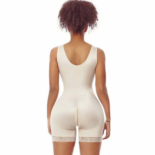 Women Zipper Butt Lifter Fajas Shapewear High Waist Bodysuit With Seamless Bodyshaper - SHOWLU FASHION STORE