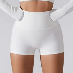Women's High Waist Tight Shorts - SHOWLU FASHION STORE
