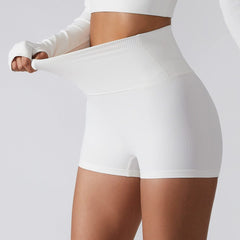Women's High Waist Tight Shorts - SHOWLU FASHION STORE