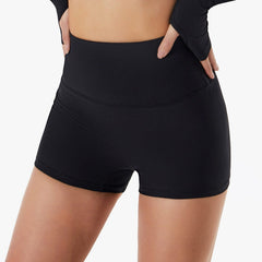 Women's High Waist Tight Shorts - SHOWLU FASHION STORE
