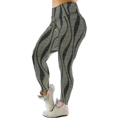 Women's Yoga Pants S - XXXL Plus Size Leggings Sport 3D Printed Stretchy High Waist Fitness Legging Slim Stretch Running Pants - SHOWLU FASHION STORE