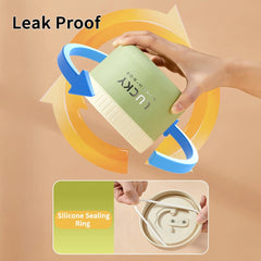 WORTHBUY Portable Sealed Thermal Lunch Box For Kids Stackable Microwave 304 Stainless Steel Bento Box Insulated Food Container - SHOWLU FASHION STORE