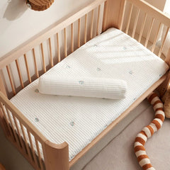 Yesibei Crib Bed Circumference Anti - Collision Soft Bag Baby Side Sleeping Comfort Cylindrical Pillow Kids Bench Bed Backup Fence - SHOWLU FASHION STORE
