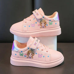 zapatillas Kid Shoe Kid Casual Shoe Spring 2023 New Kid sneakers Shoes Leather Upper Girl Shoe Kid Small White Shoes Board Shoes - SHOWLU FASHION STORE
