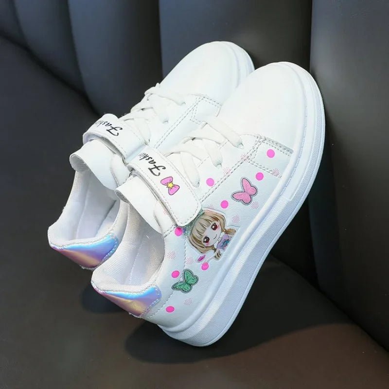 zapatillas Kid Shoe Kid Casual Shoe Spring 2023 New Kid sneakers Shoes Leather Upper Girl Shoe Kid Small White Shoes Board Shoes - SHOWLU FASHION STORE