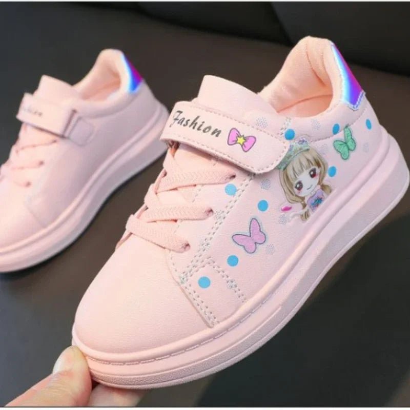 zapatillas Kid Shoe Kid Casual Shoe Spring 2023 New Kid sneakers Shoes Leather Upper Girl Shoe Kid Small White Shoes Board Shoes - SHOWLU FASHION STORE