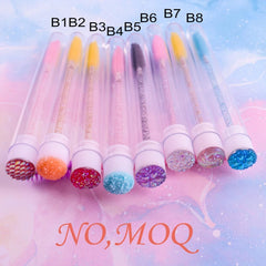 2023 new design black clear waterproof eyeline pencilr glue pen cosmetics oem colorful adhesive eyeliner - SHOWLU FASHION STORE