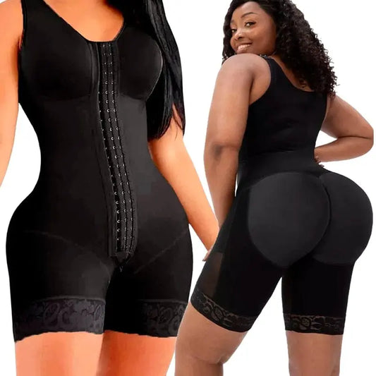 Showlu Fashion Store 0 Full Body Shapewear Compression Girdle Fajas Colombian Corrective Underwear Tummy Control Shaper Butt Lift Slim Corset Bodysuits