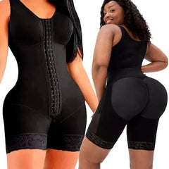 Showlu Fashion Store 0 Full Body Shapewear Compression Girdle Fajas Colombian Corrective Underwear Tummy Control Shaper Butt Lift Slim Corset Bodysuits
