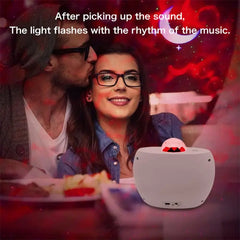 Showlu Fashion Store 7.5W / White / Small High Quality Cheap Price Smart Galaxy Projector Sky Star Starry Light Projector Aurora Starlight Lamp Projector