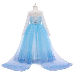 MQATZ Good Quality Elsa Anna 2 Dress Girls Party Dress With Removable cloak Movie characters BX1693 - SHOWLU FASHION STORE