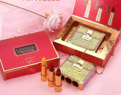 Private labels Glitter Bag Lipstick Matte Moisturizing Velvet lasting Temperature change Lip balm 3pcs in bag Fashion Makeup - SHOWLU FASHION STORE