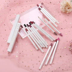 waterproof lip liner creamy matte wholesale lipliner pencil private label nude lip liners - SHOWLU FASHION STORE