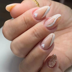 Wholesale Private Label Fingernails Art Square Full Cover French Press On False Nail Tips - SHOWLU FASHION STORE