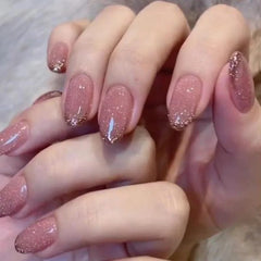 Wholesale Private Label Fingernails Art Square Full Cover French Press On False Nail Tips - SHOWLU FASHION STORE