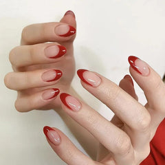 Wholesale Private Label Fingernails Art Square Full Cover French Press On False Nail Tips - SHOWLU FASHION STORE